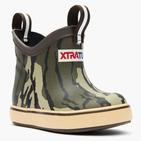 Kids' Mossy Oak? Bottomland Ankle Deck Boot