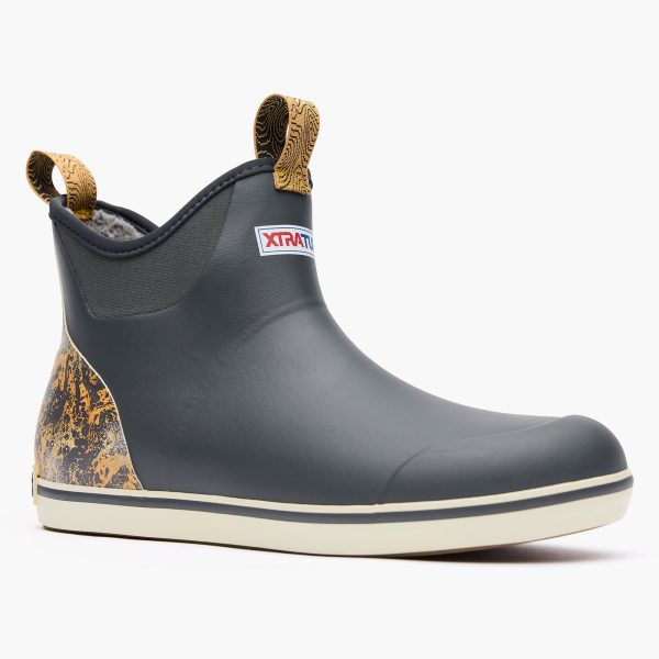 Men's Trolling Pack Fleece Lined Ankle Deck Boot