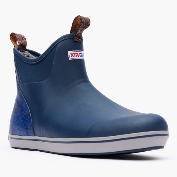 Men's Trolling Pack Fleece Lined Ankle Deck Boot