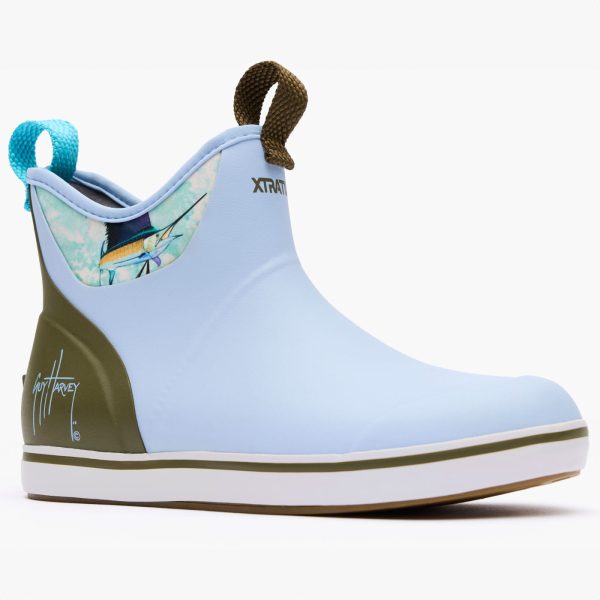 Women's Ankle Deck Boot Guy Harvey